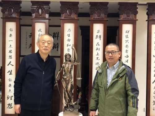 李鸣杰律师前往悦华律师事务所参观