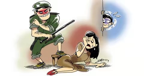 强奸罪中“在公共场所当众强奸妇女”的理解?
