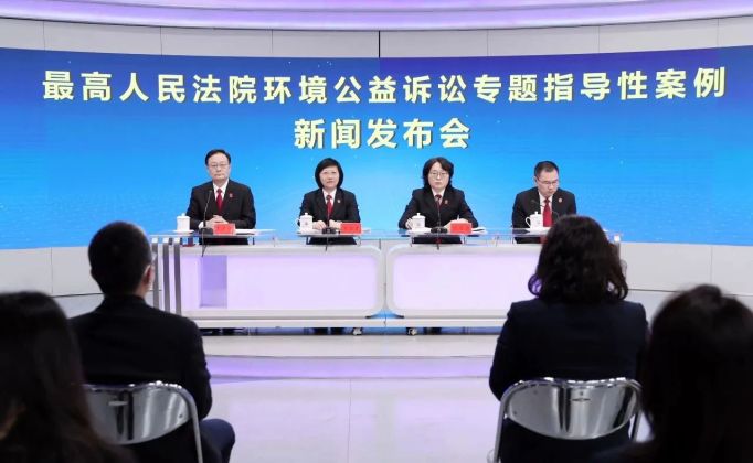 最高人民法院发布环境公益诉讼专题指导性案例