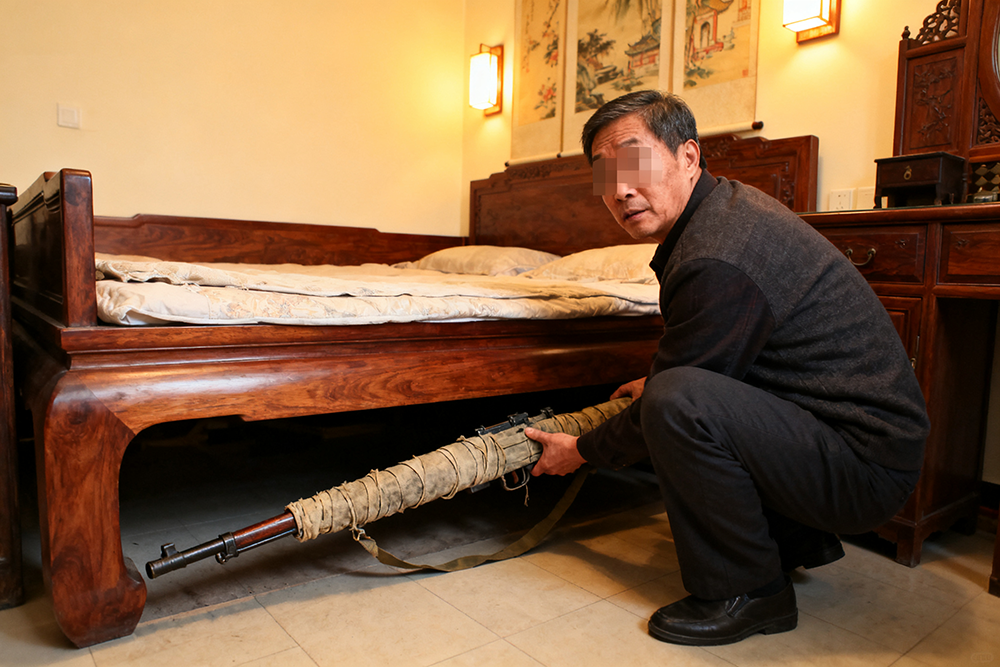 长沙非法持有枪支罪(家中私藏枪支被举报)主动上缴枪支能否缓刑或不起诉?