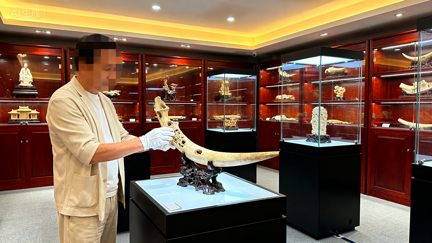 上海走私珍贵动物制品罪（从境外购买象牙制品，伪装成工艺品邮寄回国）属于个人收藏目的，非牟利，能否争取减轻处罚？